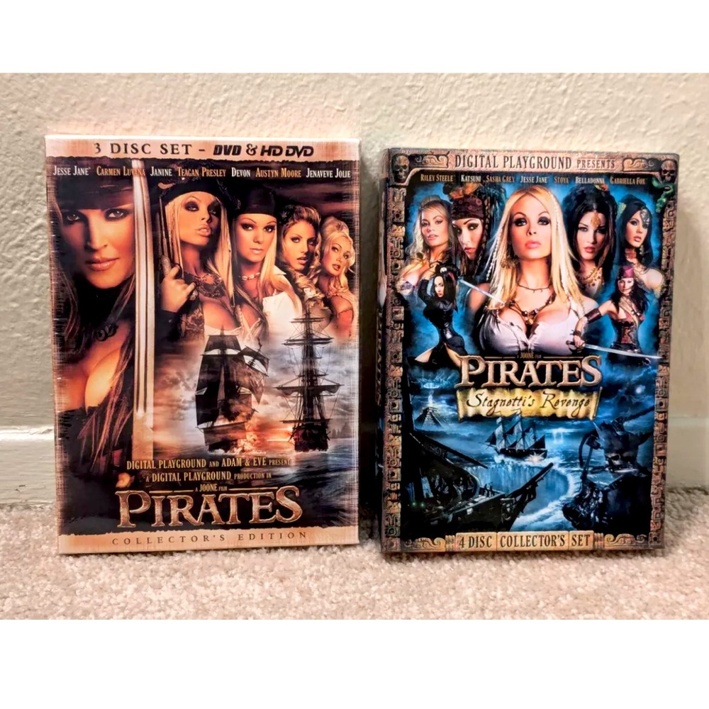 Pirates 1 and 2 special collections DVD set NEW